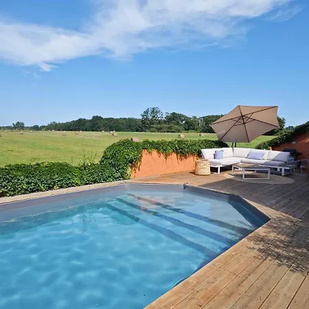 Bien Etre - Piscine, & Sauna - 10 Pers - 10 Min Du Circuit Des 24h فيلة